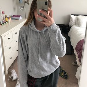 Brandy light grey hoodie